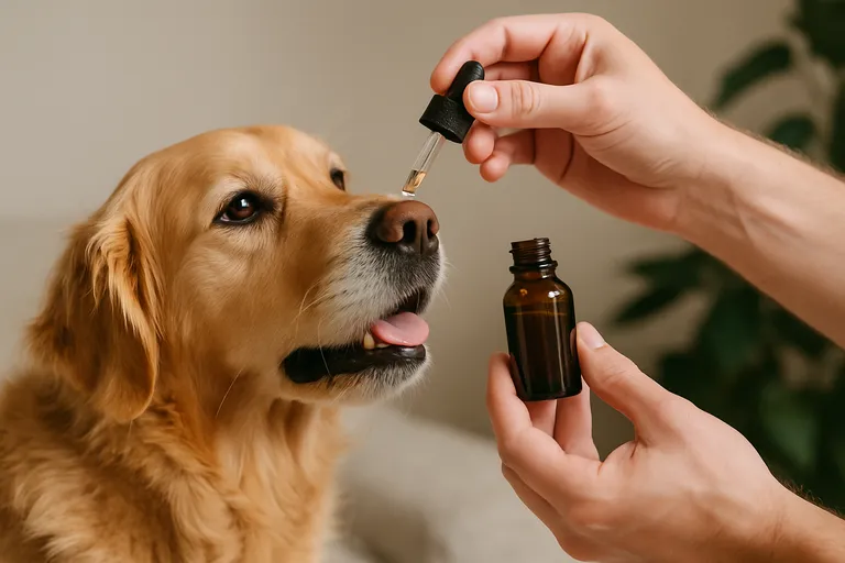 Dosering en toediening van CBD olie voor honden